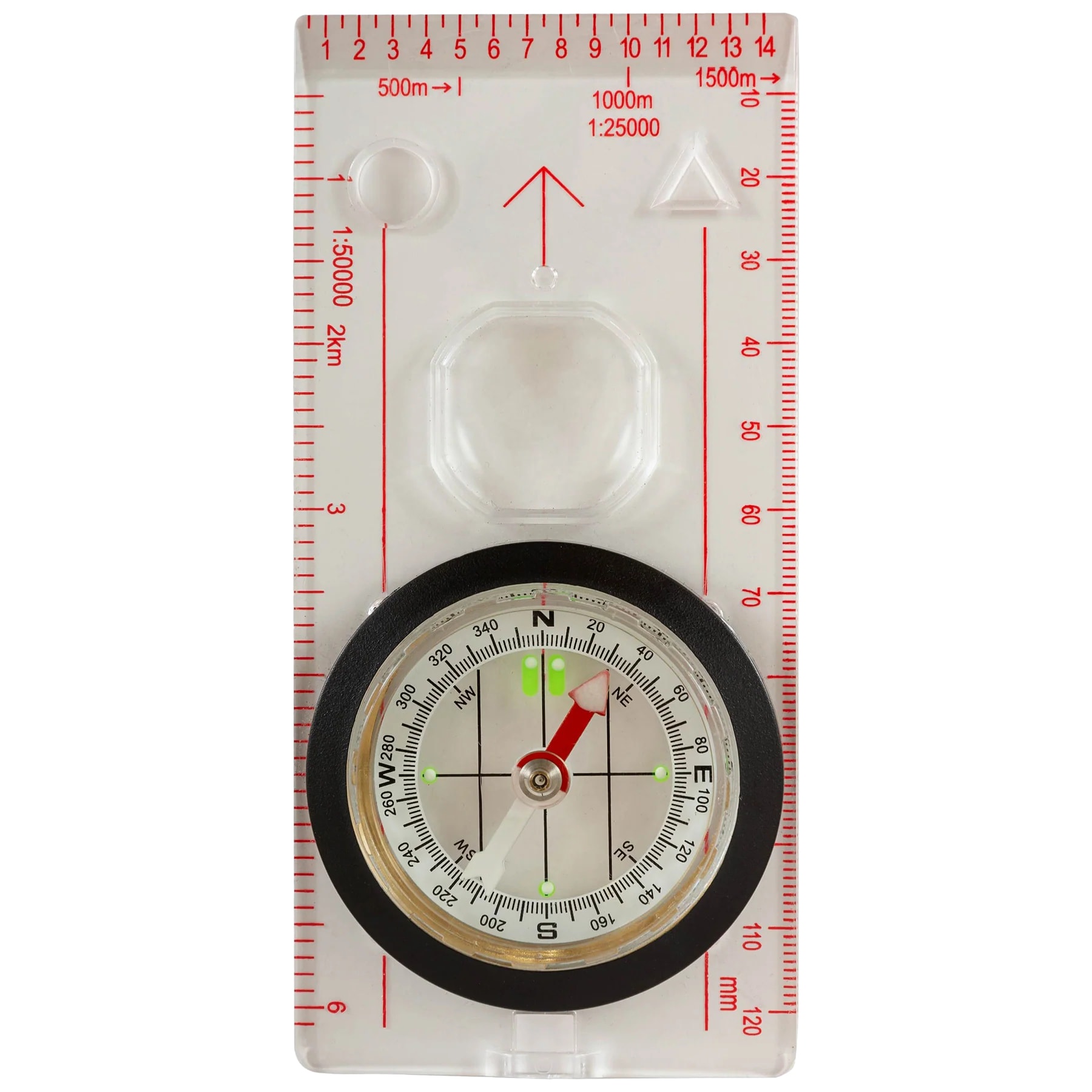 Highlander Outdoor Deluxe Map Compass