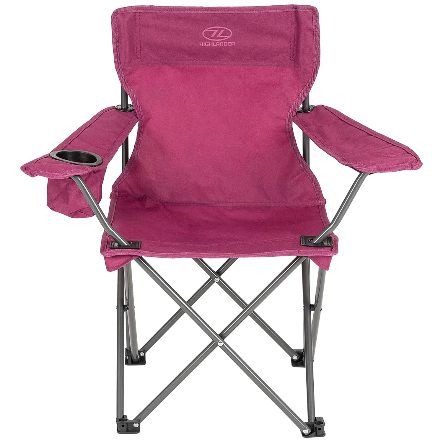 Highlander Kelburn Kids Travel Chair - Berry