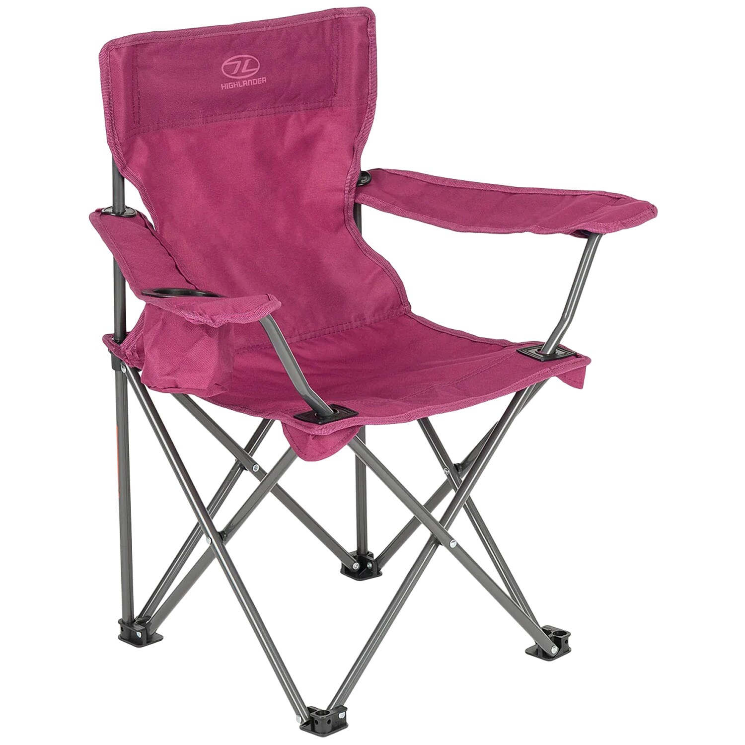 Highlander Kelburn Kids Travel Chair - Berry