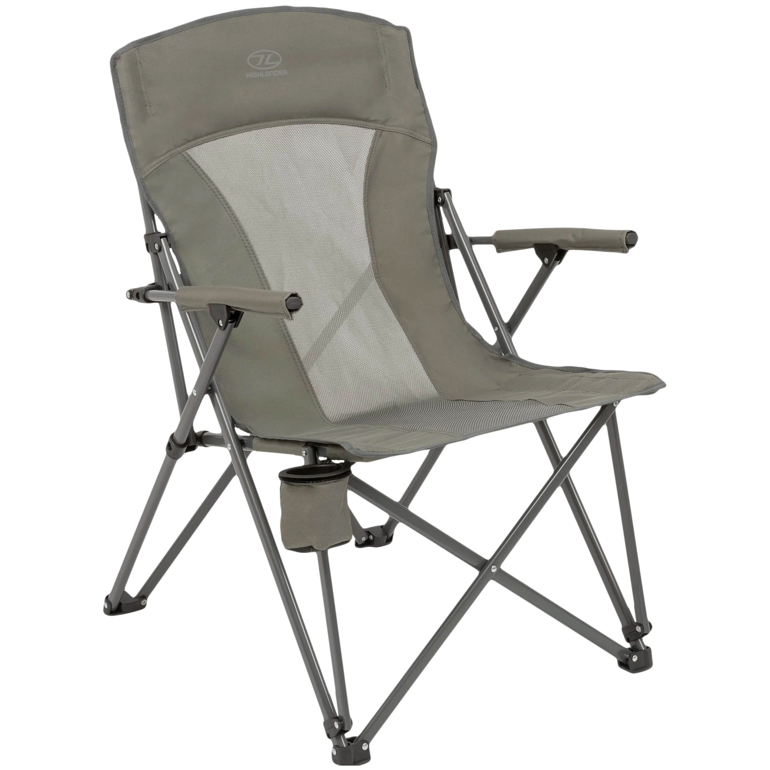 Highlander Outdoor Doune Camping Chair - Charcoal