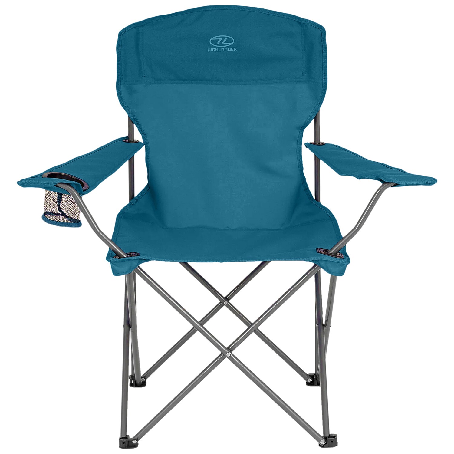 Highlander Outdoor Edinburgh Travel Chair - Marine Blue