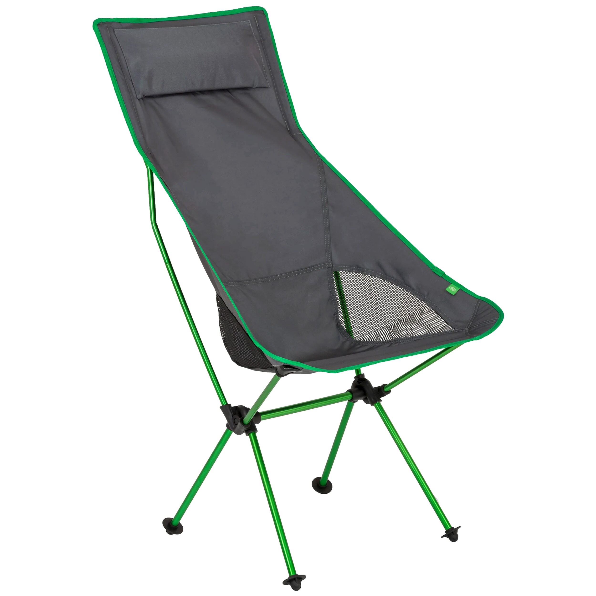 Highlander Outdoor Ayr Rest Travel Chair - Green/Grey