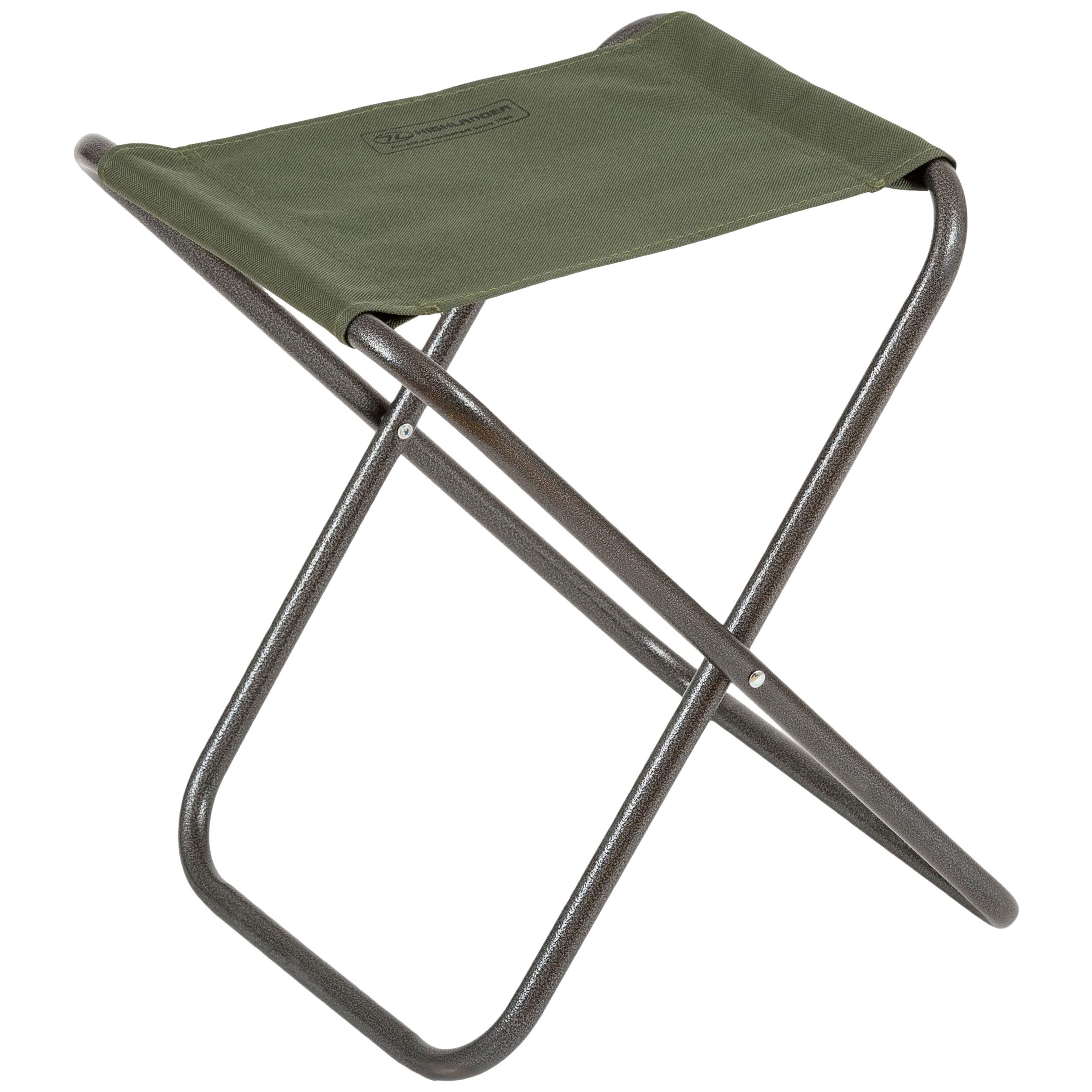Highlander Outdoor Fishing Folding Stool - Olive