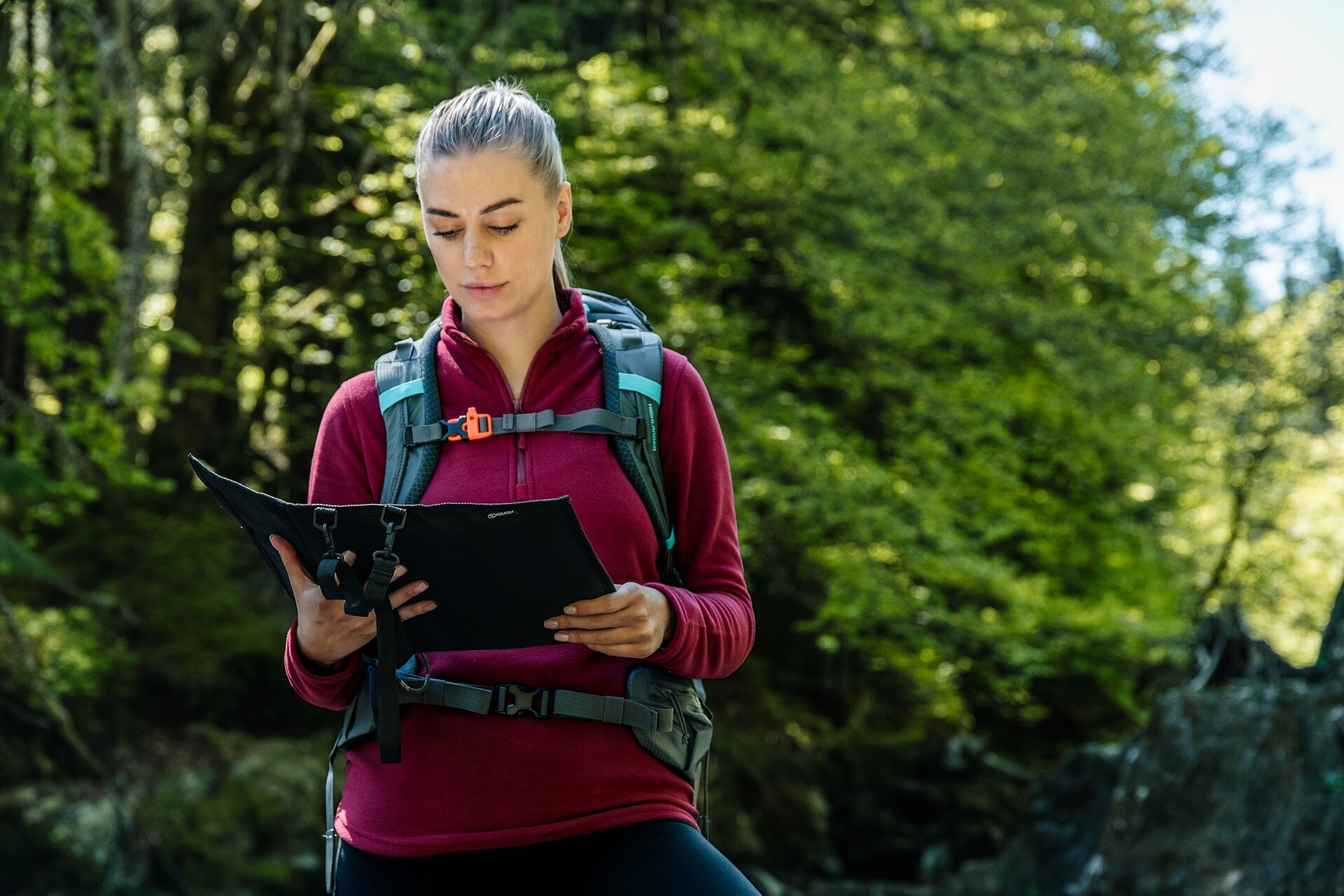 Highlander Forces Explorer Map Case - Black