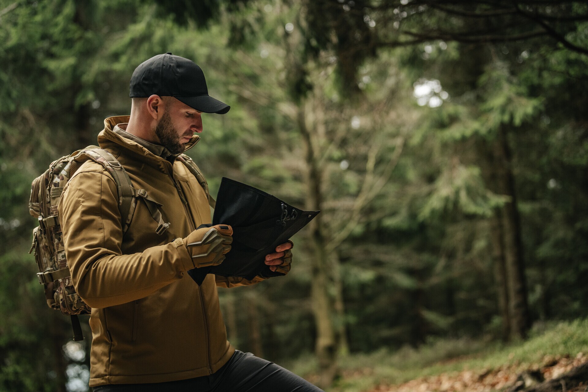 Highlander Forces Explorer Map Case - Black