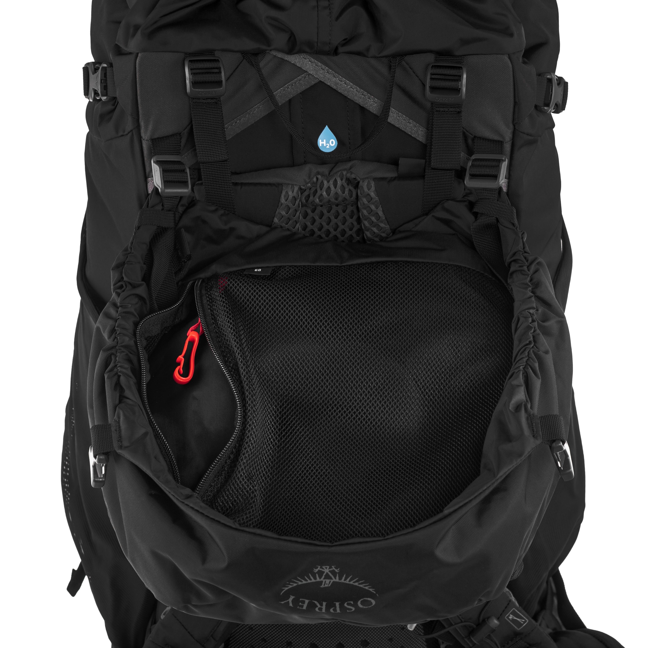 Osprey Kestrel S/M Backpack 66 l - Black