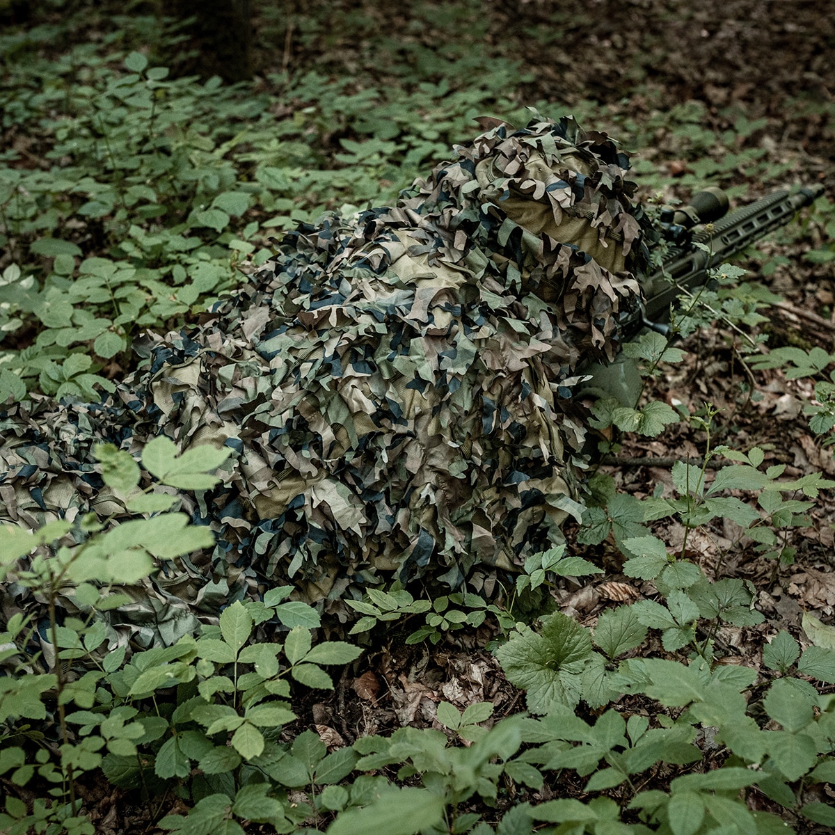 Helikon Leaf Ghilie Set Camouflage Suit - US Woodland