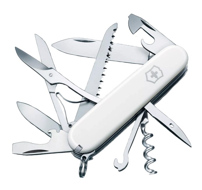 Victorinox Huntsman Pocket Knife - White