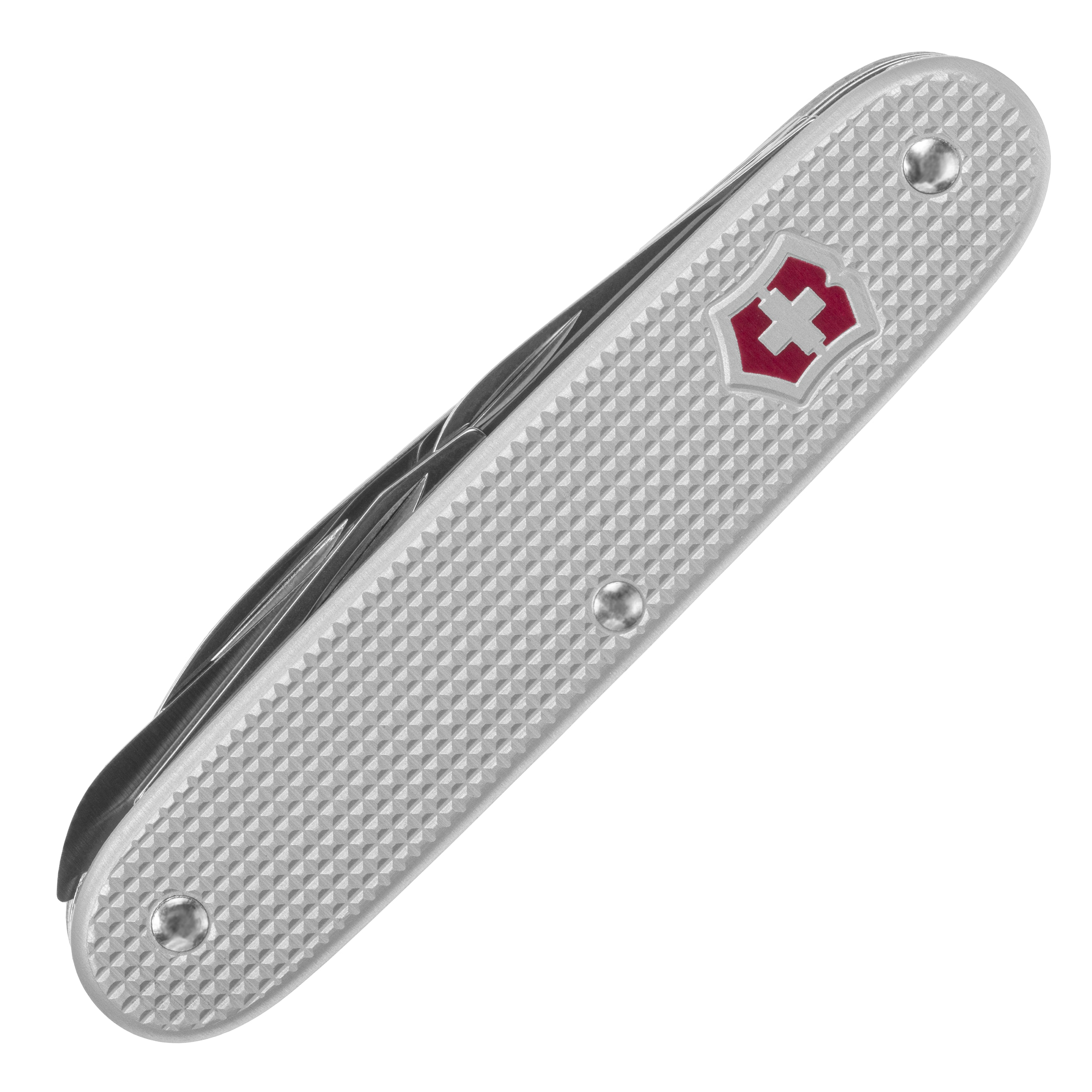 Victorinox Pioneer Swiss Army 7 Alox Pocket Knife - Silver