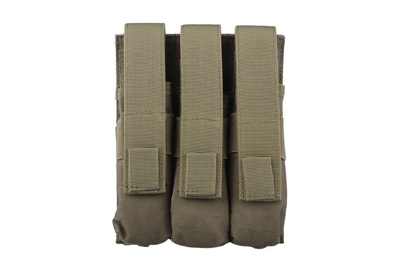 GFC Triple Pouch for long magazines - Olive
