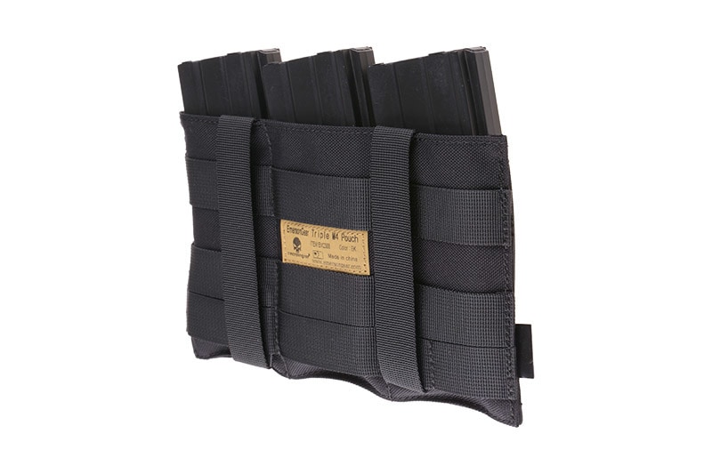 Emerson Speed Triple Pouch for 5.56 mm magazines - black