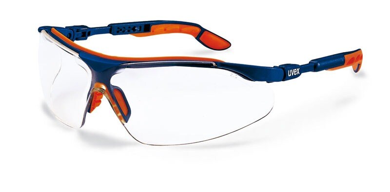 I-vo Spectacles safety glasses - Clear/Blue/Orange