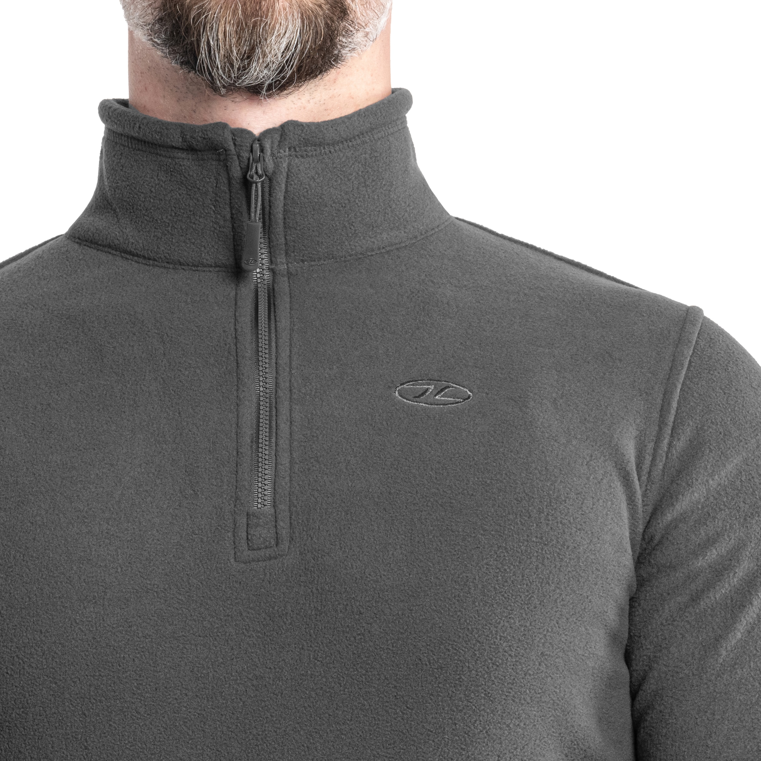 Highlander Outdoor Ember Fleece Top - Dark Grey