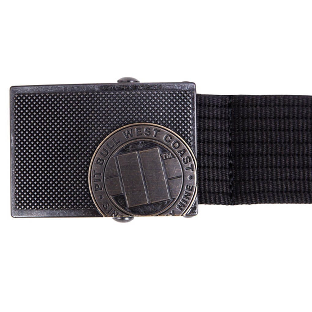 Pitbull Logo Belt - Black