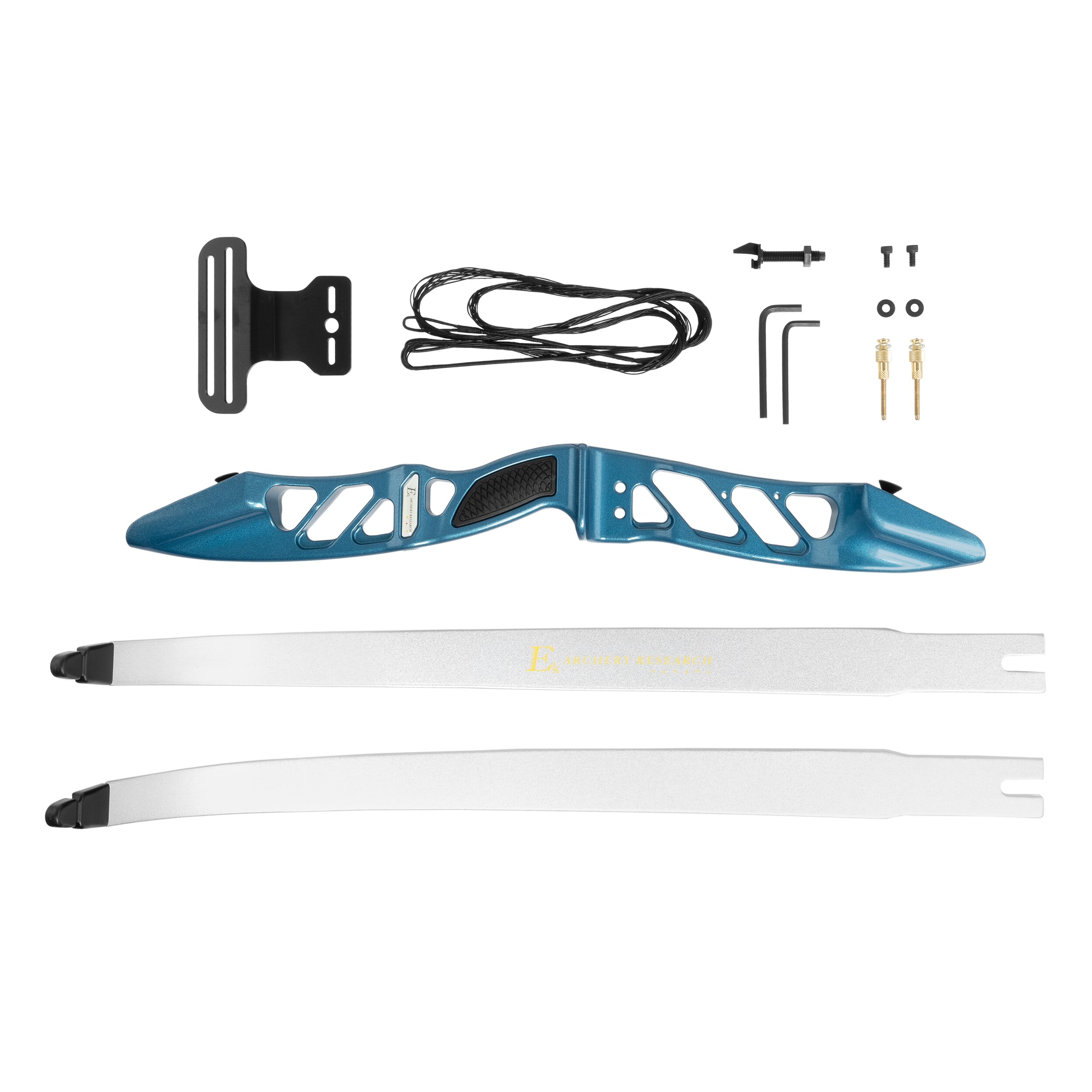 Poe Lang New Take Down Classic Bow - Blue