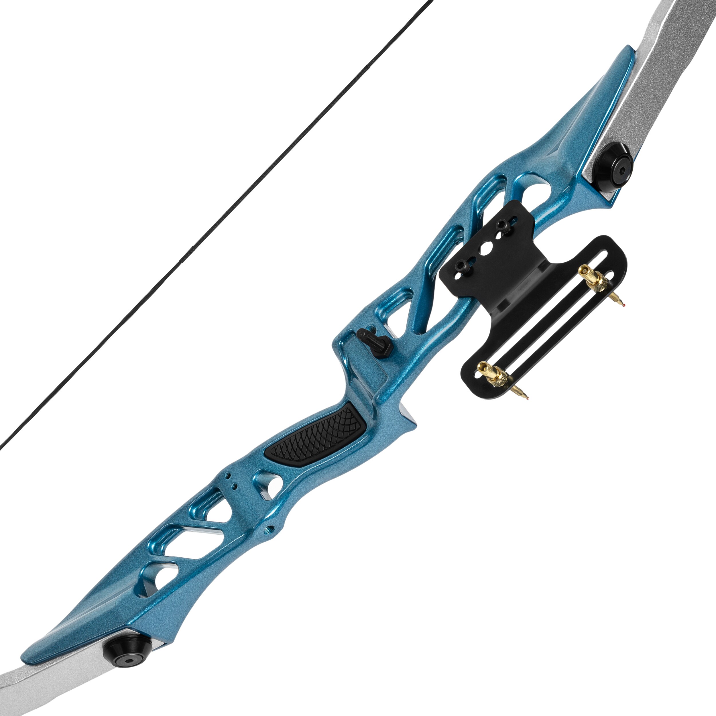 Poe Lang New Take Down Classic Bow - Blue