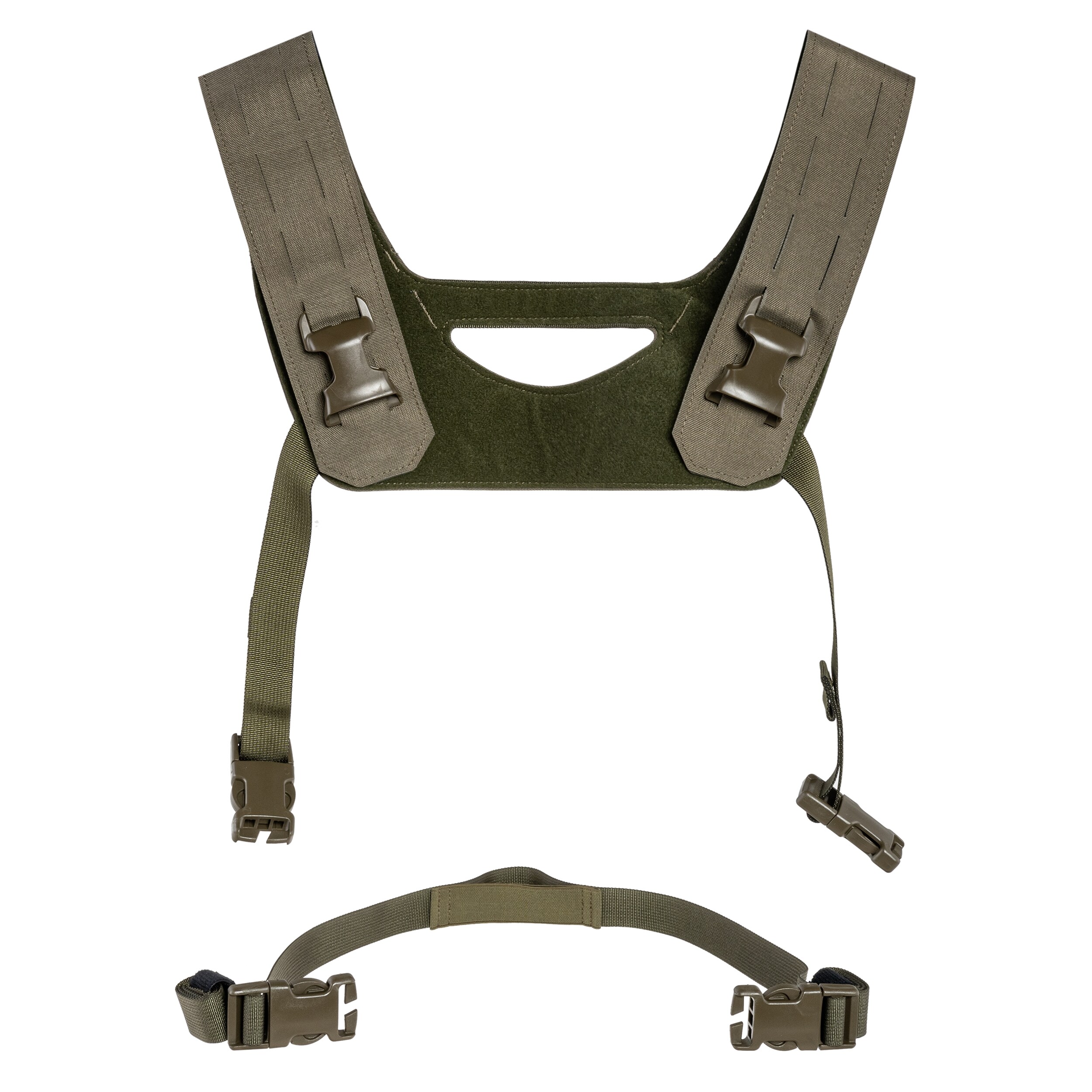 Combat Lab Type H Tactical Suspenders for Chest RIG - Ranger Green
