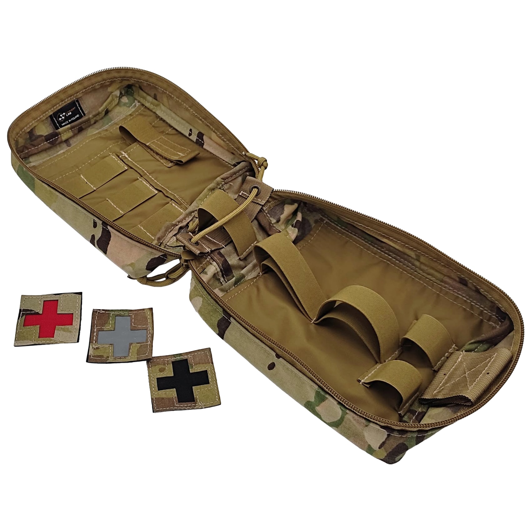 Combat Lab Molle Rip-Off First Aid Kit - MultiCam