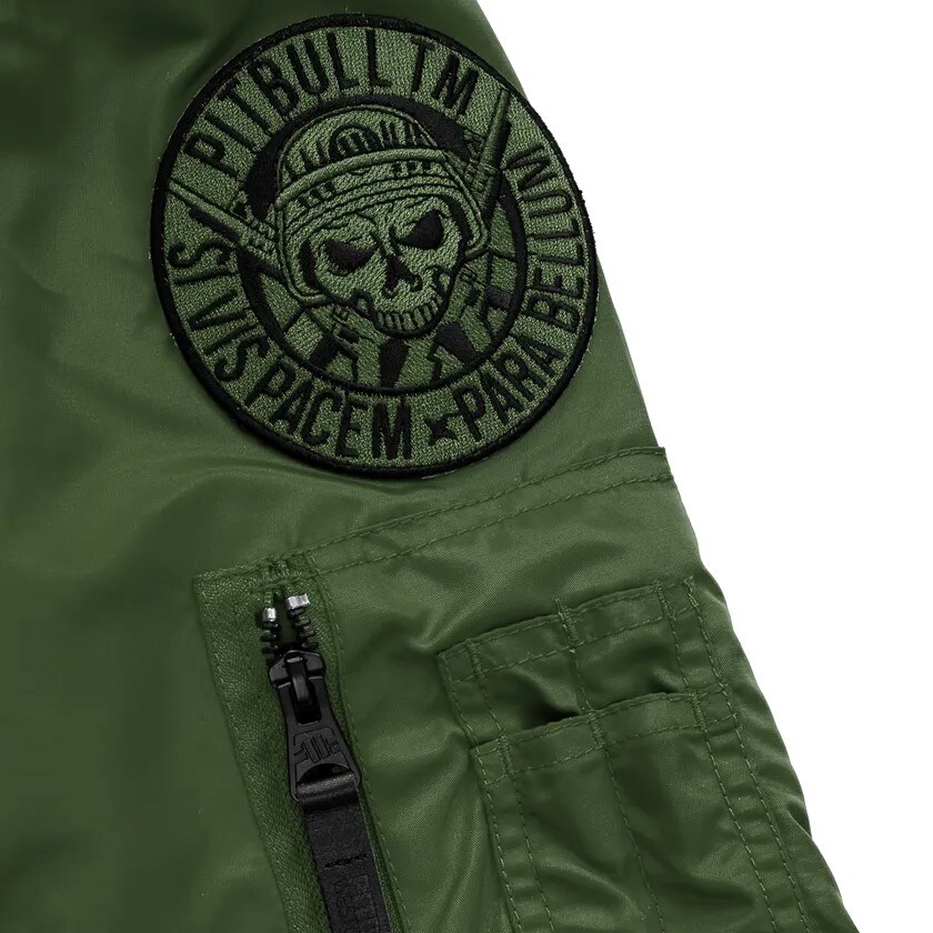 Pitbull Centurion Flight Jacket - Olive