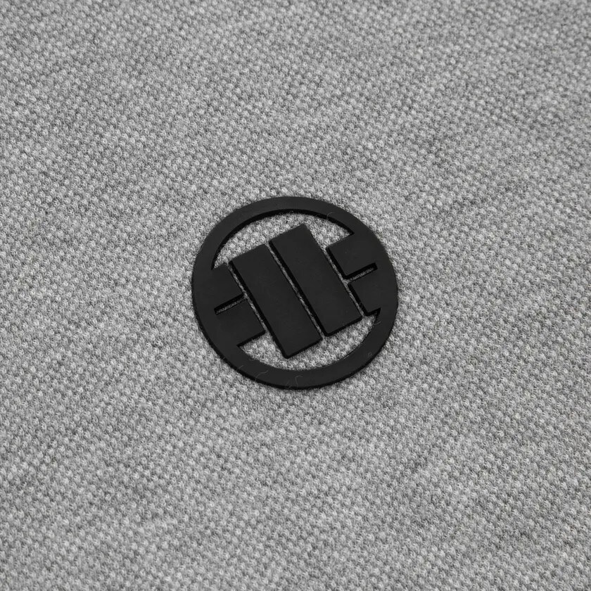 Pitbull Crewneck Pique Small Logo Sweatshirt - Grey