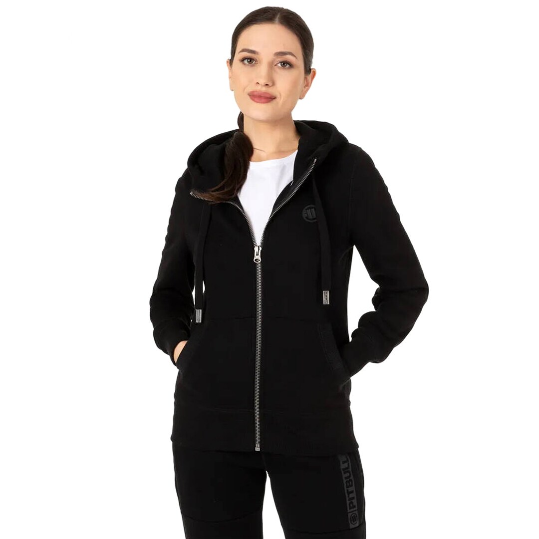 Pitbull Zip Hilltop Women's Sweatshirt - Black