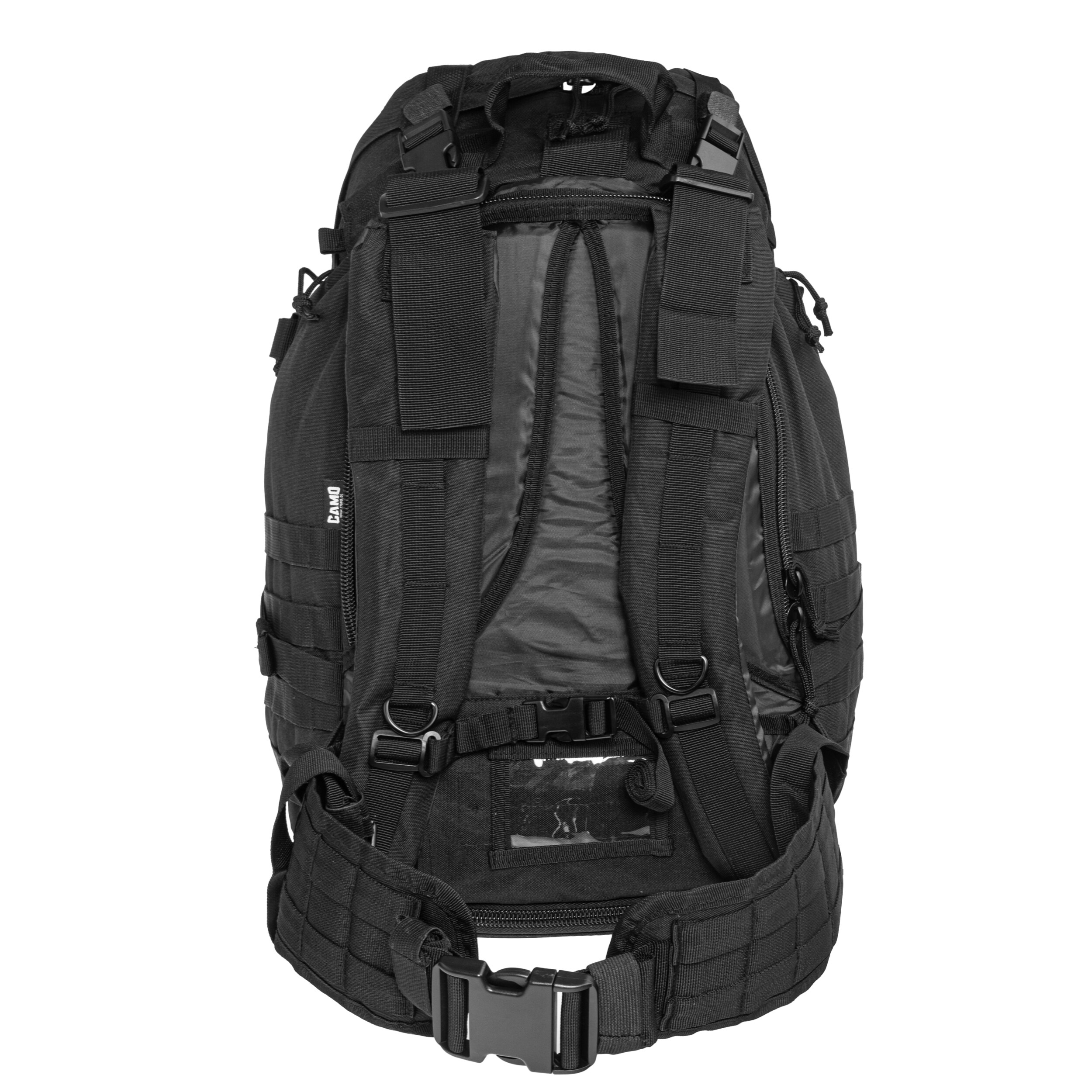 Camo Military Gear Overload Backpack 60 l - Black