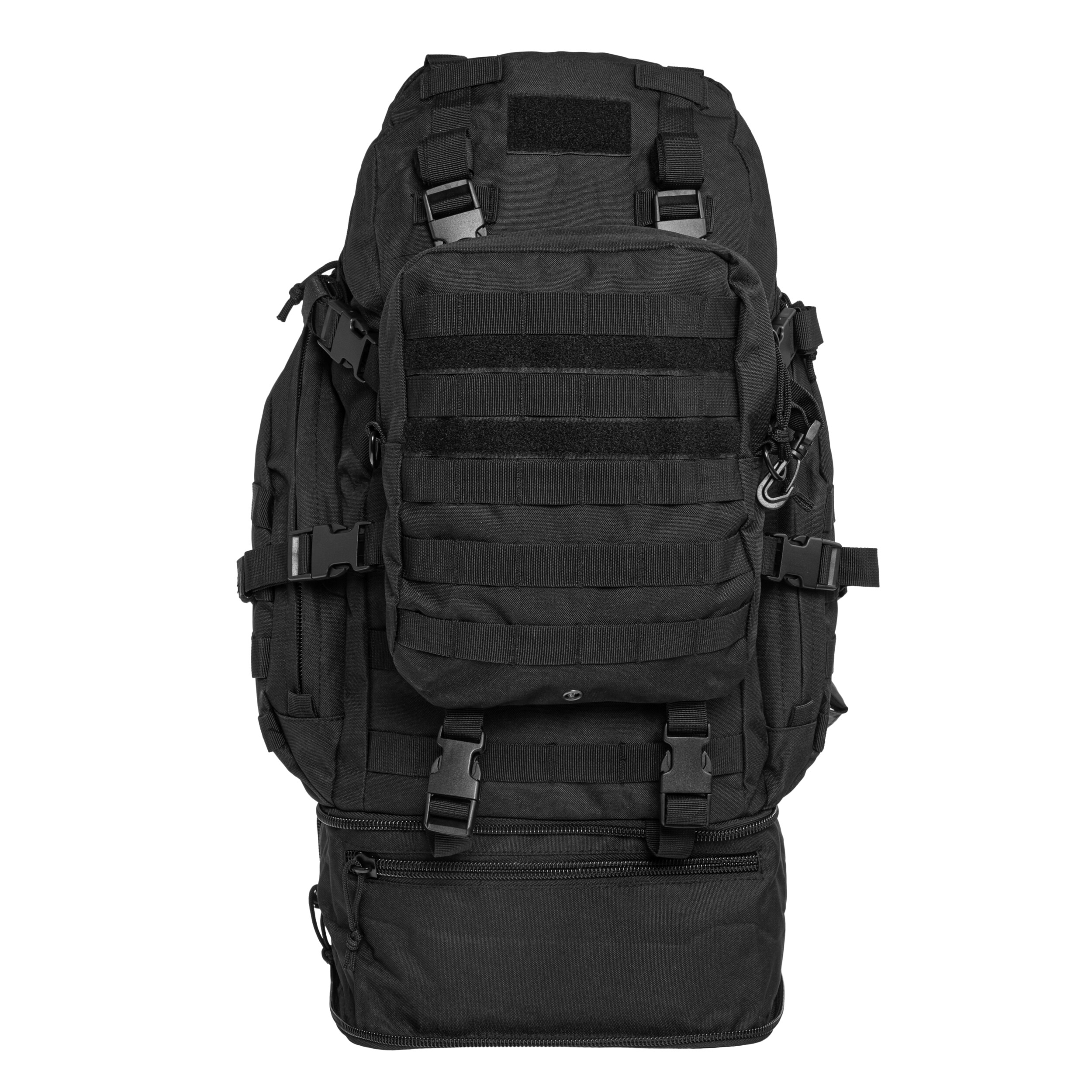 Camo Military Gear Overload Backpack 60 l - Black
