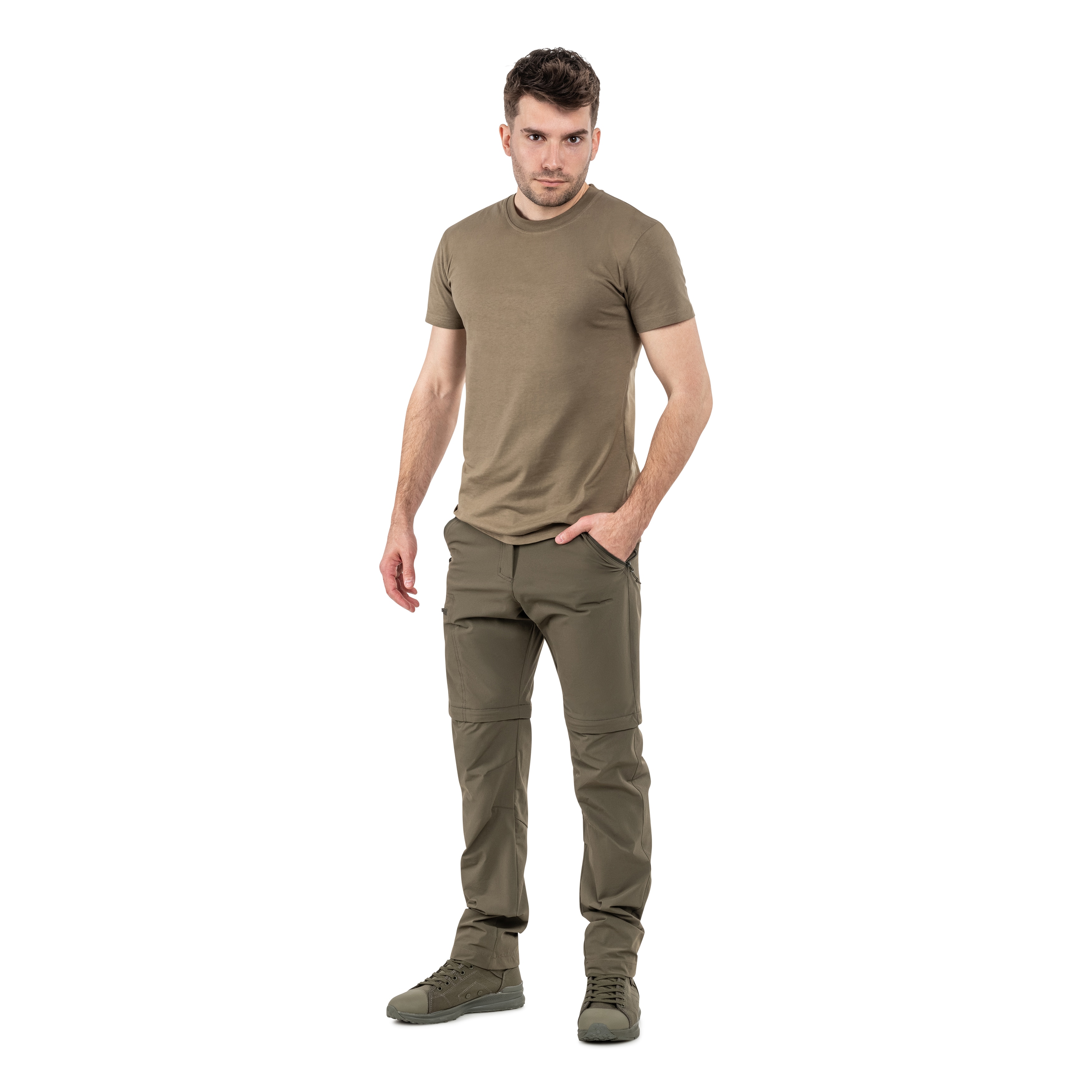 Viking Rocklyn 2-in-1 Trekking Pants - Khaki