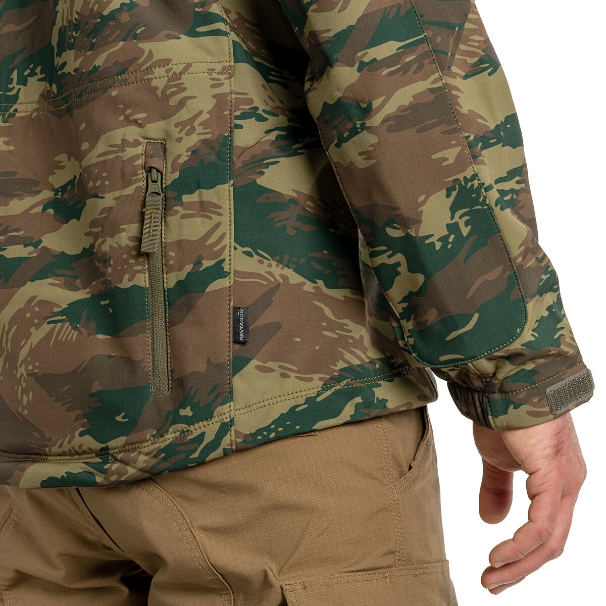 Pentagon Artaxes Jacket - Greek Lizard