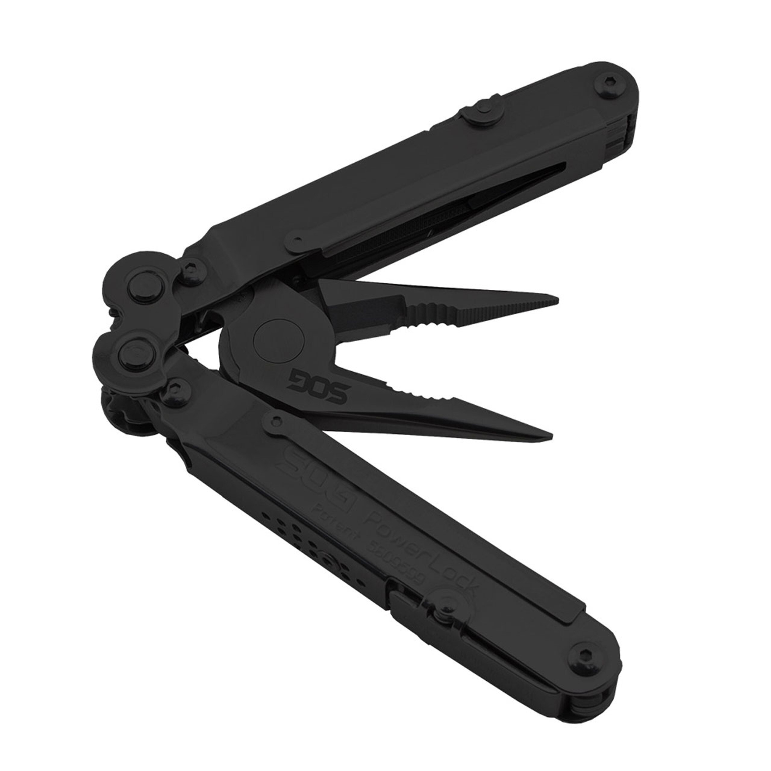 SOG PowerLock Scissors Multitool - Black