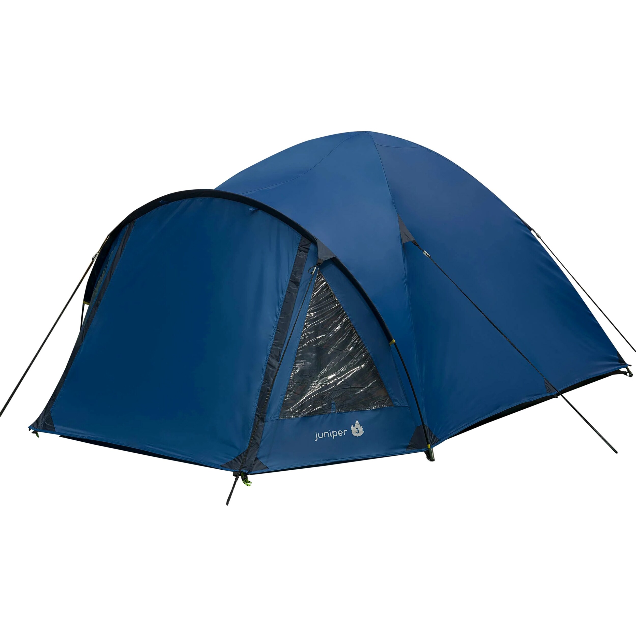 Highlander Outdoor Juniper 3-Person Tent - Deep Blue