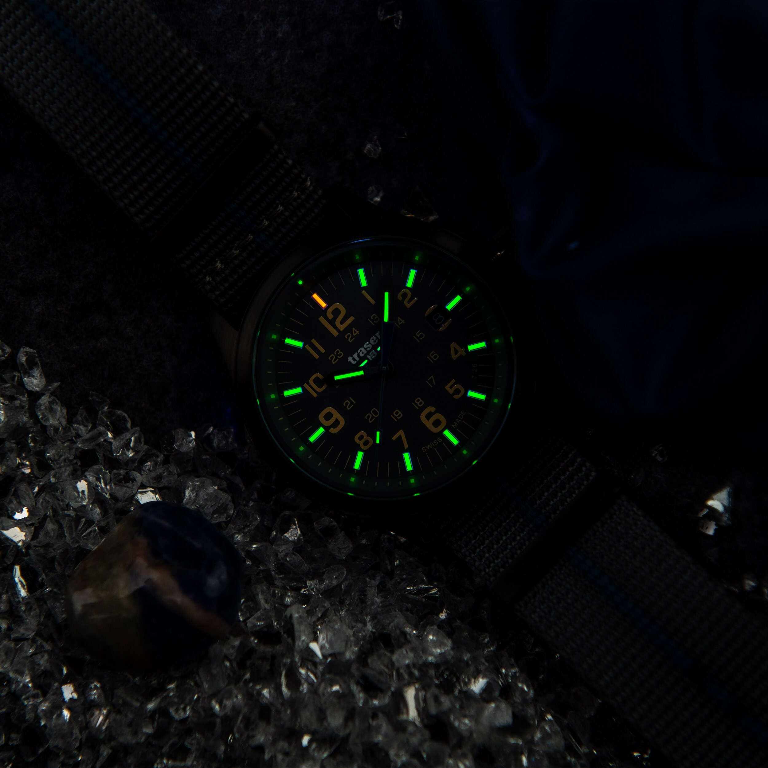 Traser P67 Officer Pro TS Watch - Grey/Blue