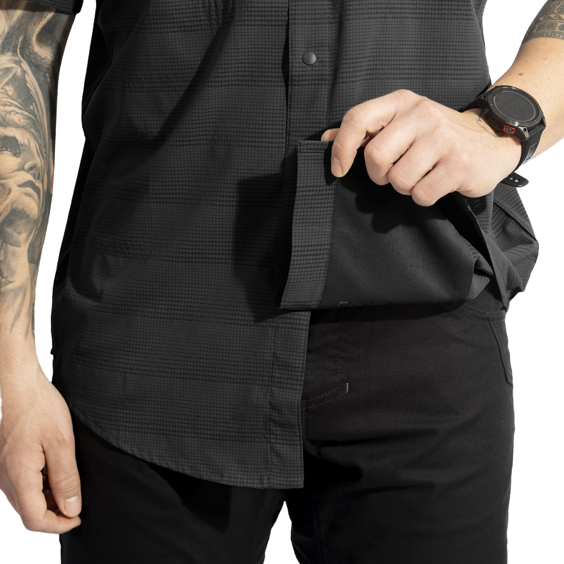 Pentagon Ripple Thermoactive Shirt - Black