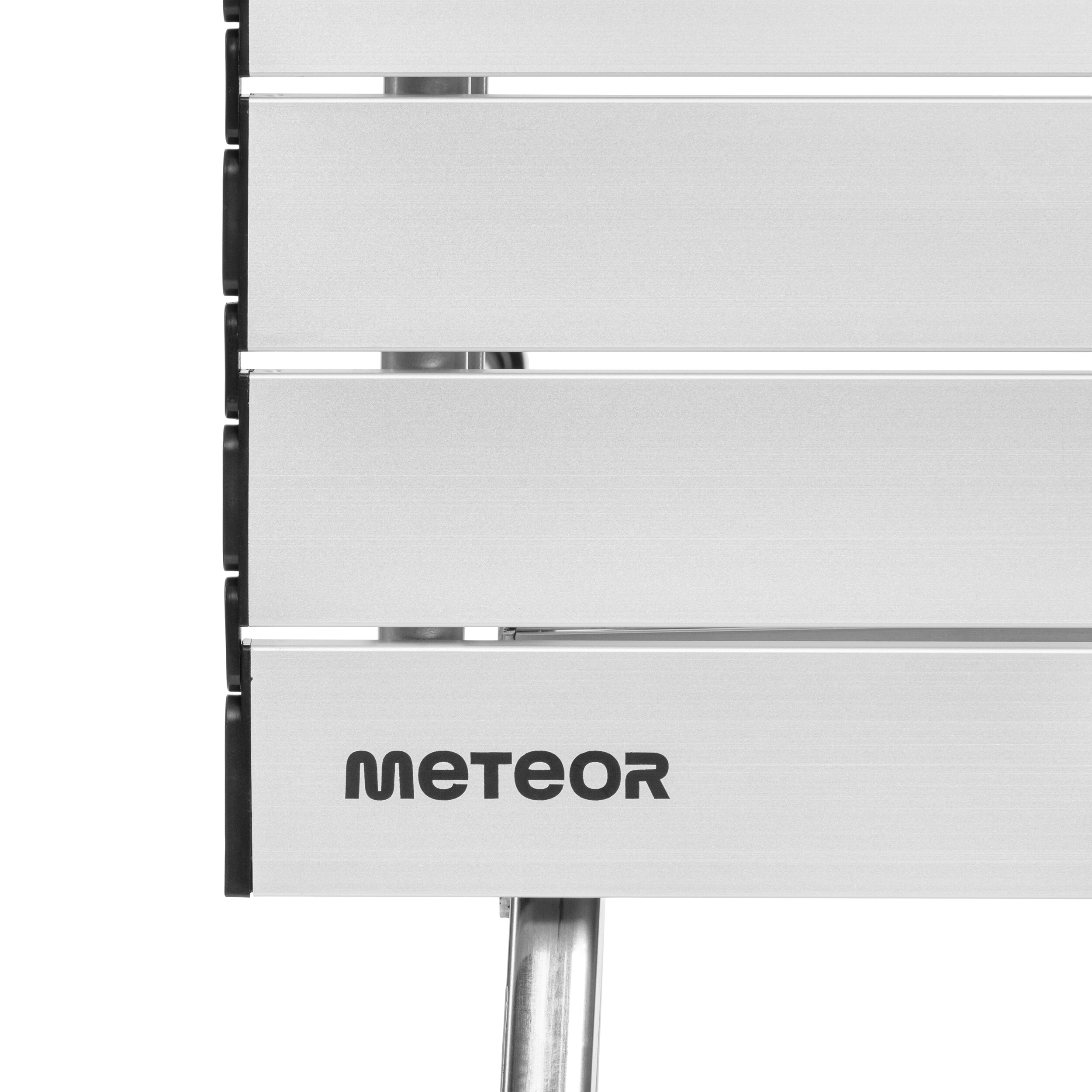 Meteor Bankada Folding Table - Silver