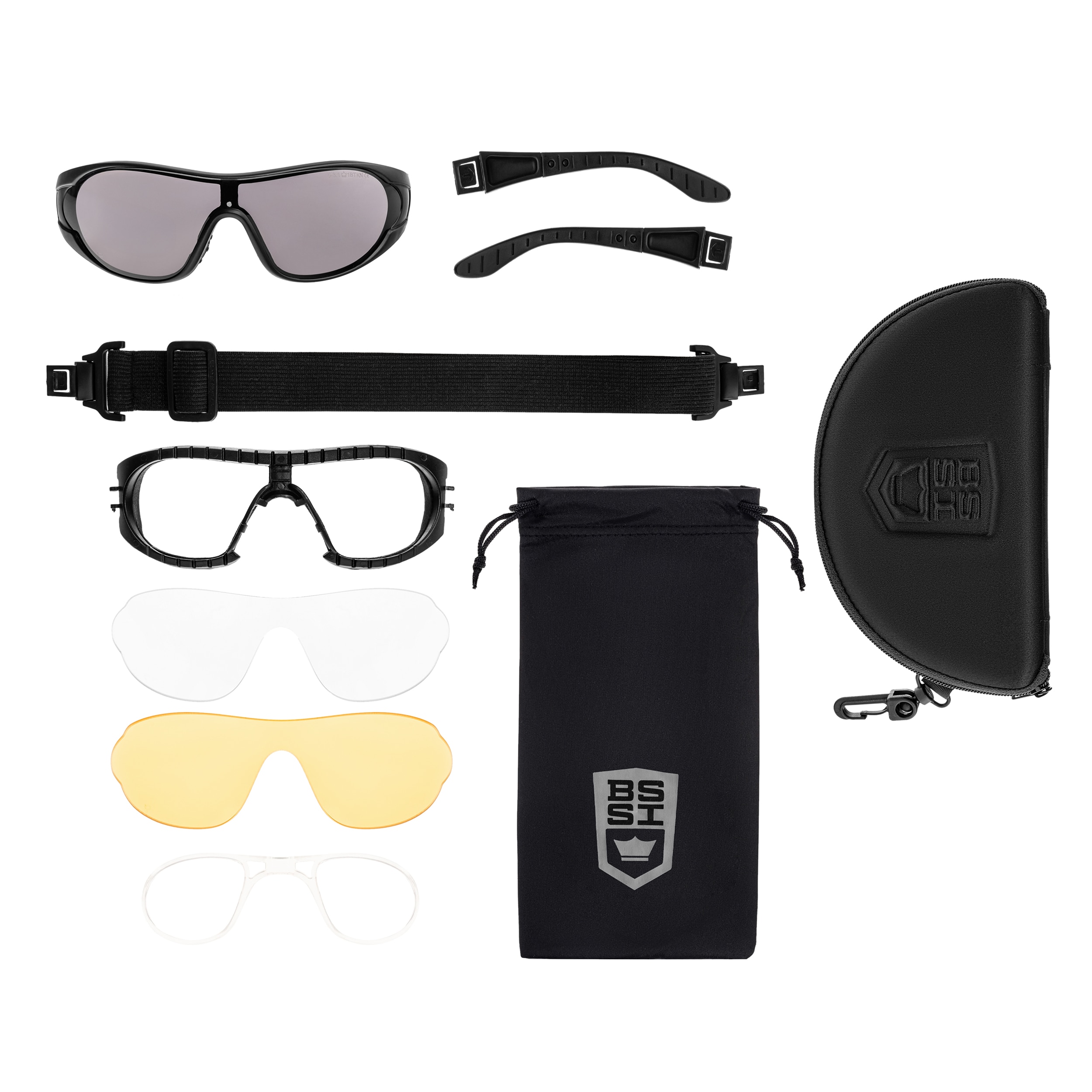 Bolle Raider Kit tactical glasses - Black