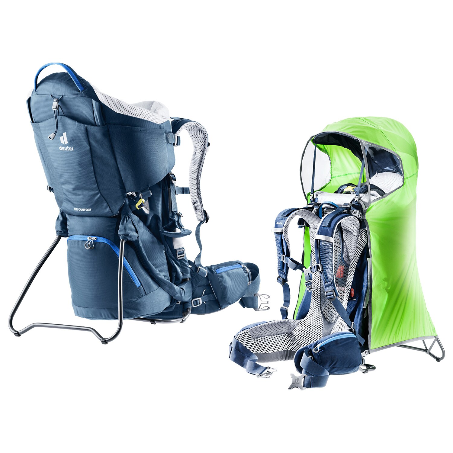 Deuter Kid Comfort carrier + rain cover - set