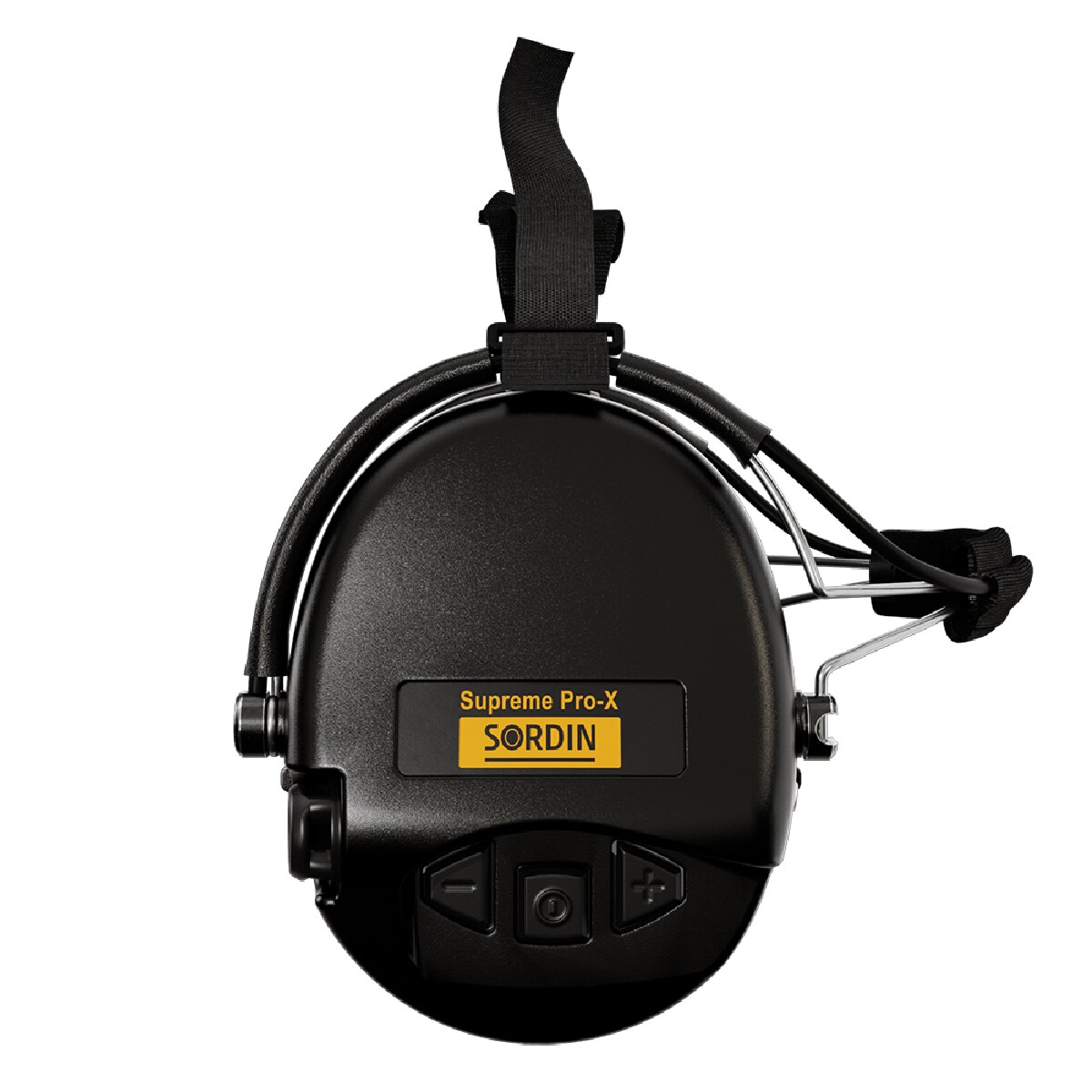 Sordin Supreme Pro-X Gel Neckband Active Hearing Protectors - Black