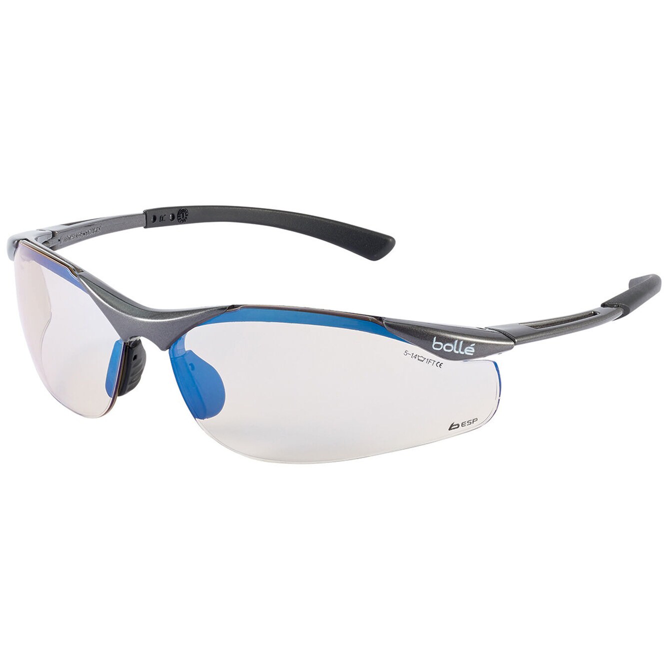 Bolle Safety Contour Glasses - Copper Flash