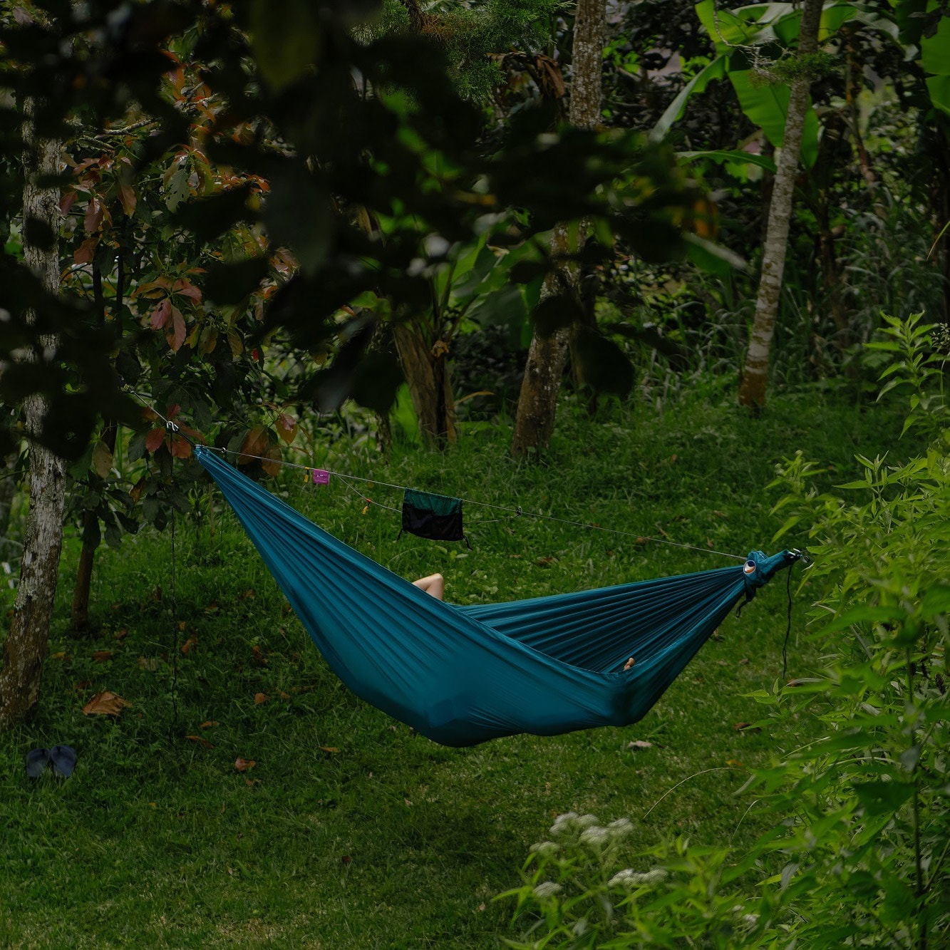 Ticket To The Moon Compact Hammock - Emerald