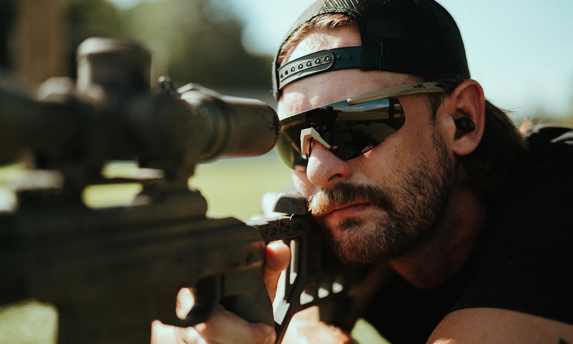 Wiley X Saber Advanced Set 3in1 Tactical Glasses - Grey/Clear/Light Rust/Matte Tan