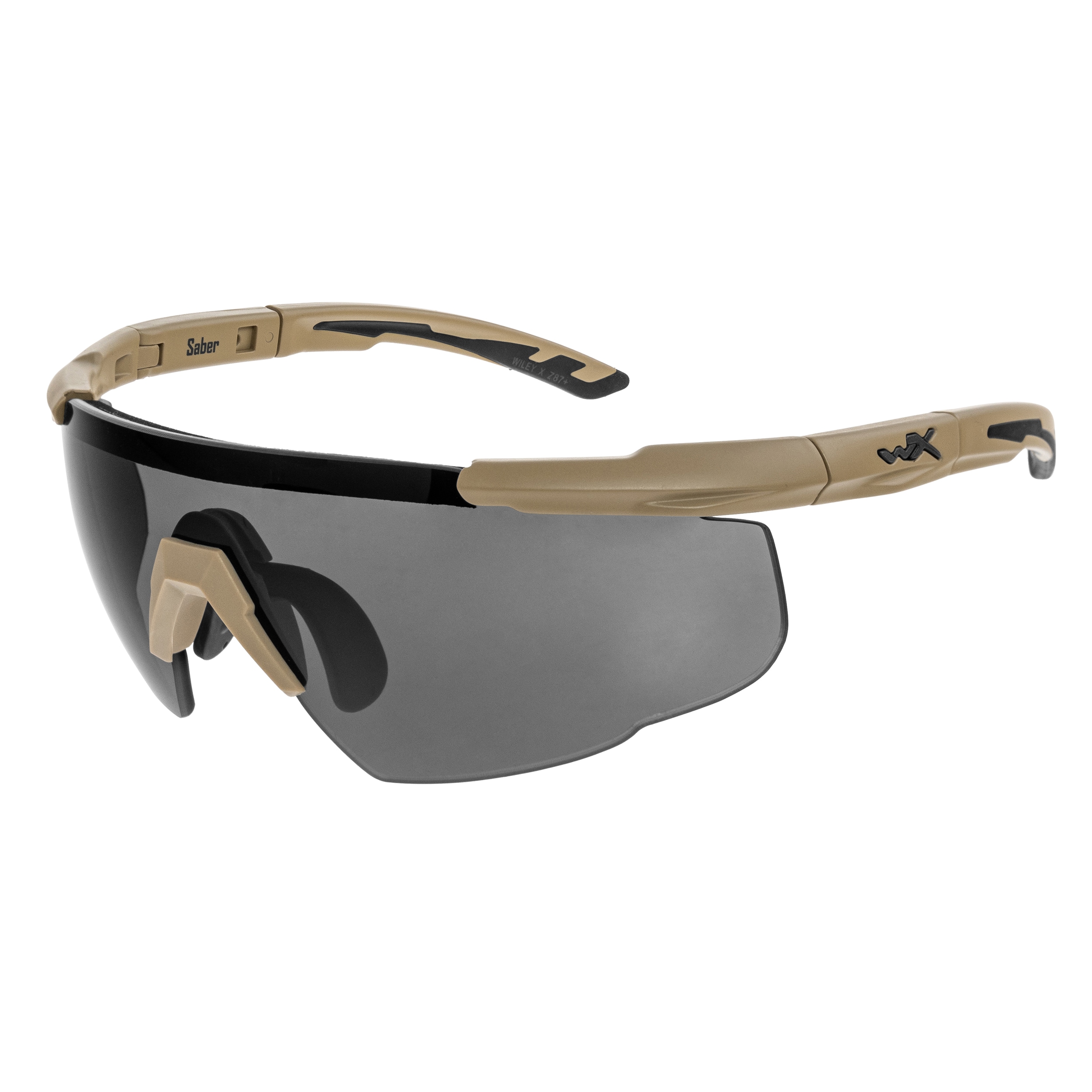 Wiley X Saber Advanced Set 3in1 Tactical Glasses - Grey/Clear/Light Rust/Matte Tan