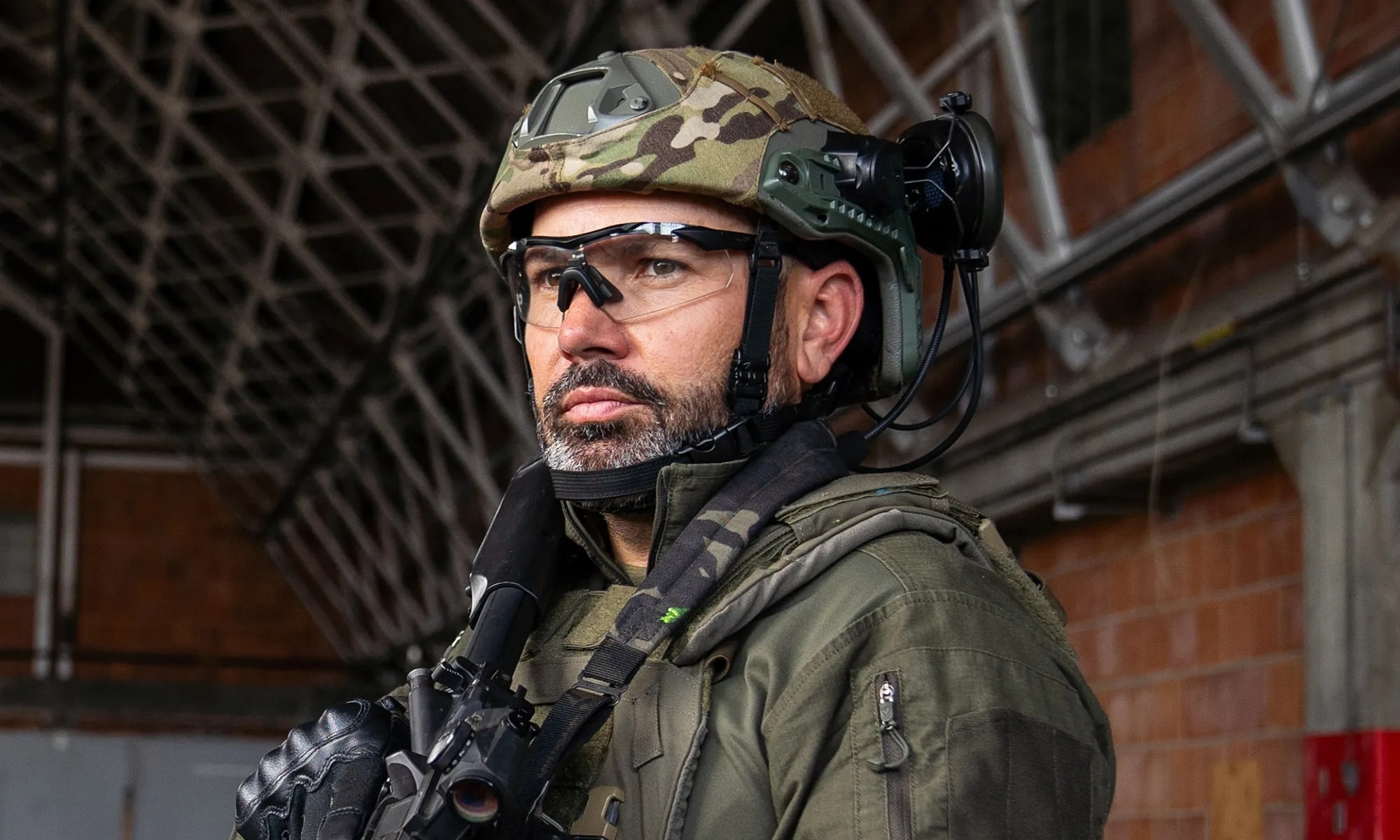 Wiley X Vapor Comm 2.5 tactical glasses Set 3in1 - Matte Black