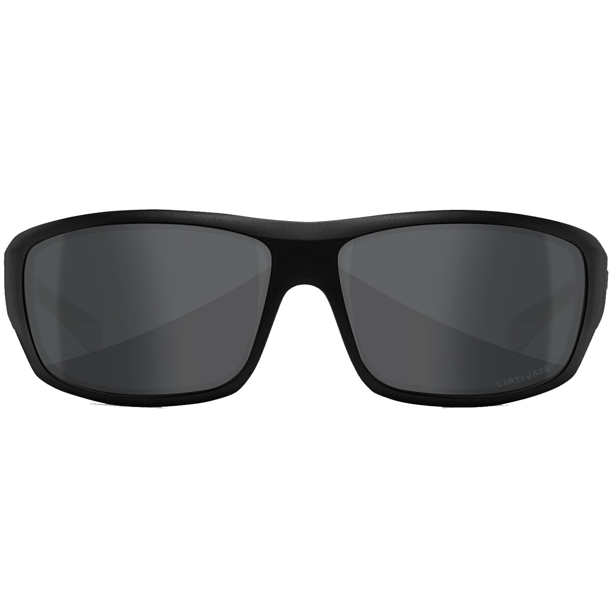 Wiley X Omega Glasses - Captivate Polarized Grey Tactical/Matte Black