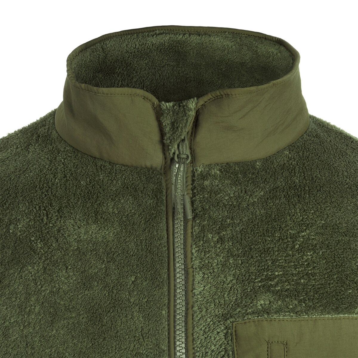 Pentagon Grizzly Full Zip Sweater - Camo Green