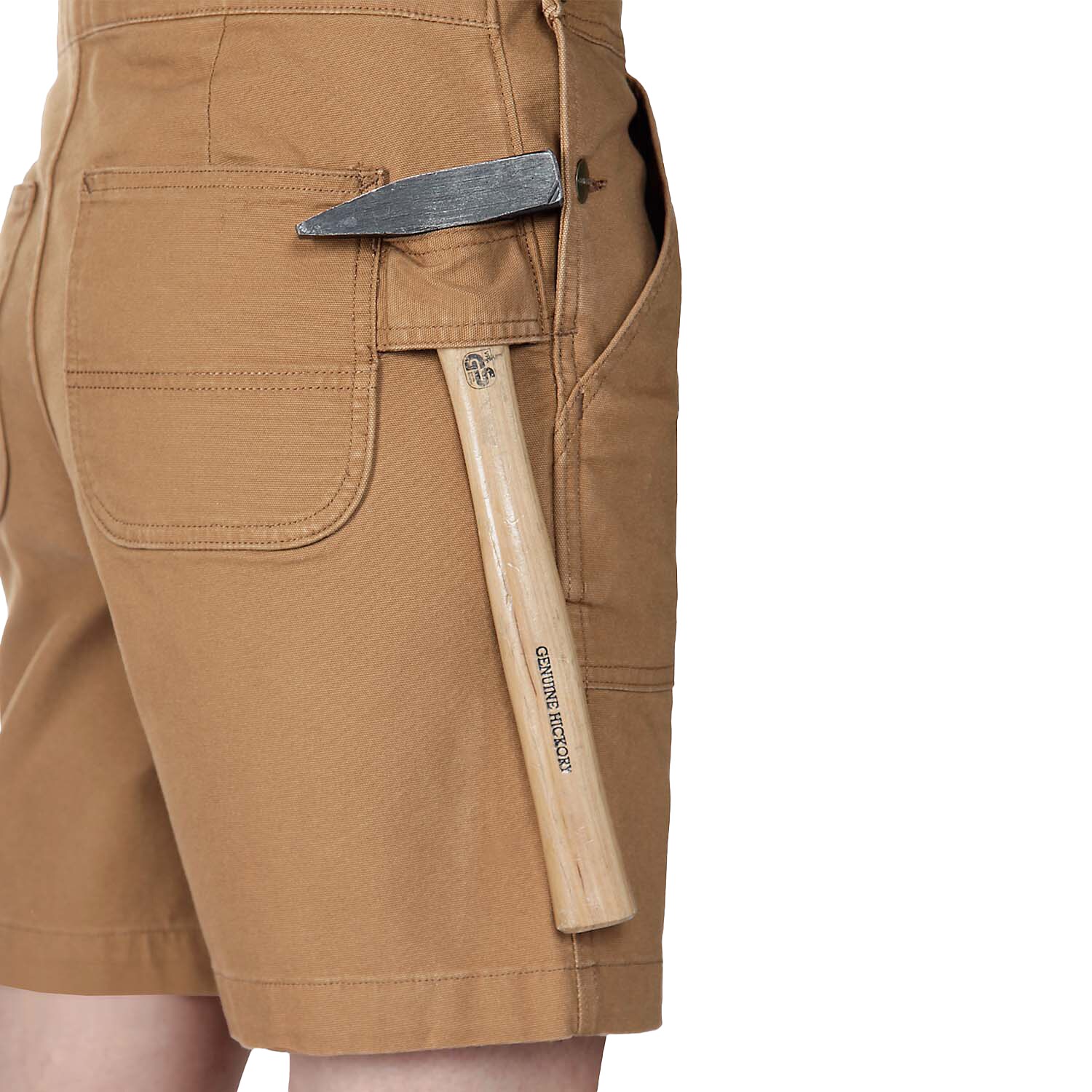 Carhartt Rugged Flex Canvas Shortall Women's Short Pants - Brown