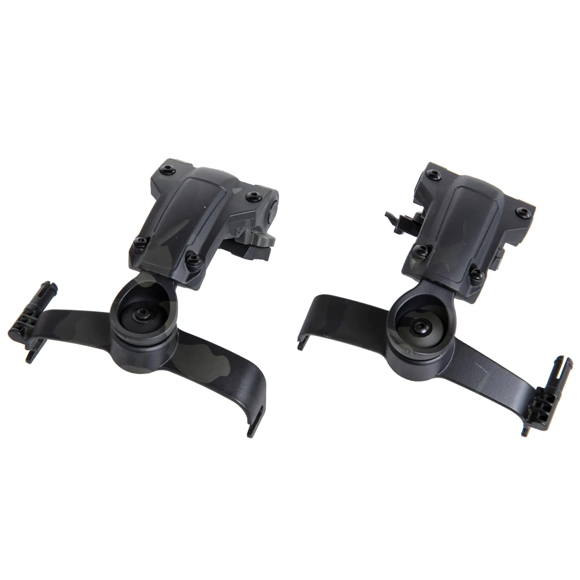 Wosport Comtac headset adapter for helmets with ARC rails - MultiCam Black