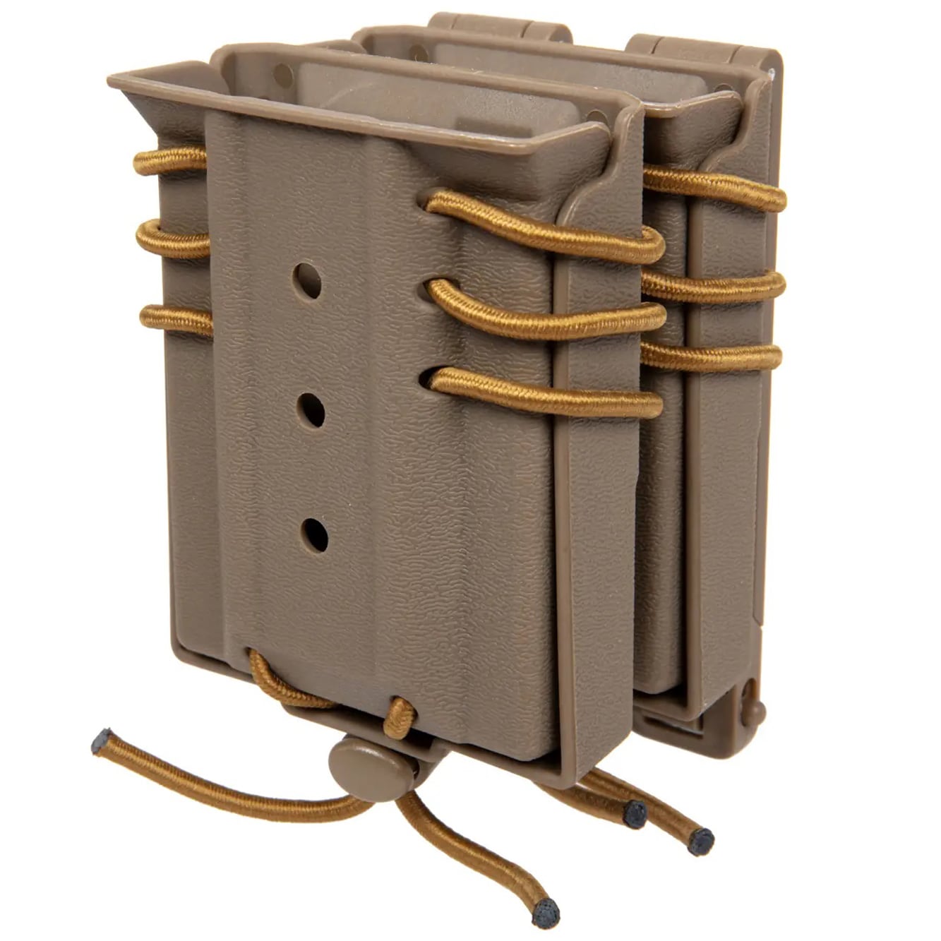 Wosport Urban Assault Quick Pull Double Magazine Pouch - Tan