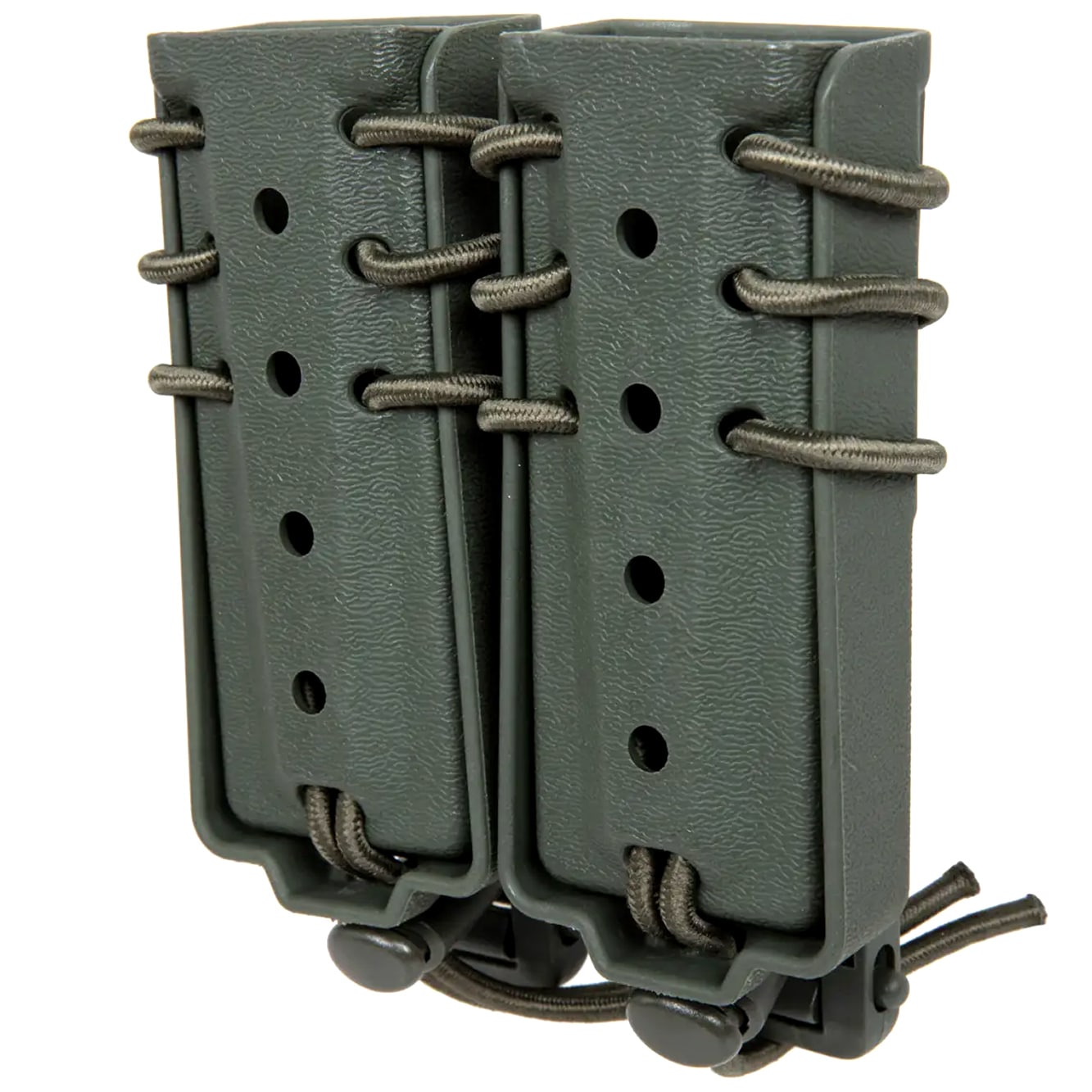 Wosport Urban Long Quick Pull Double Pouch Magazine Pouch - Olive
