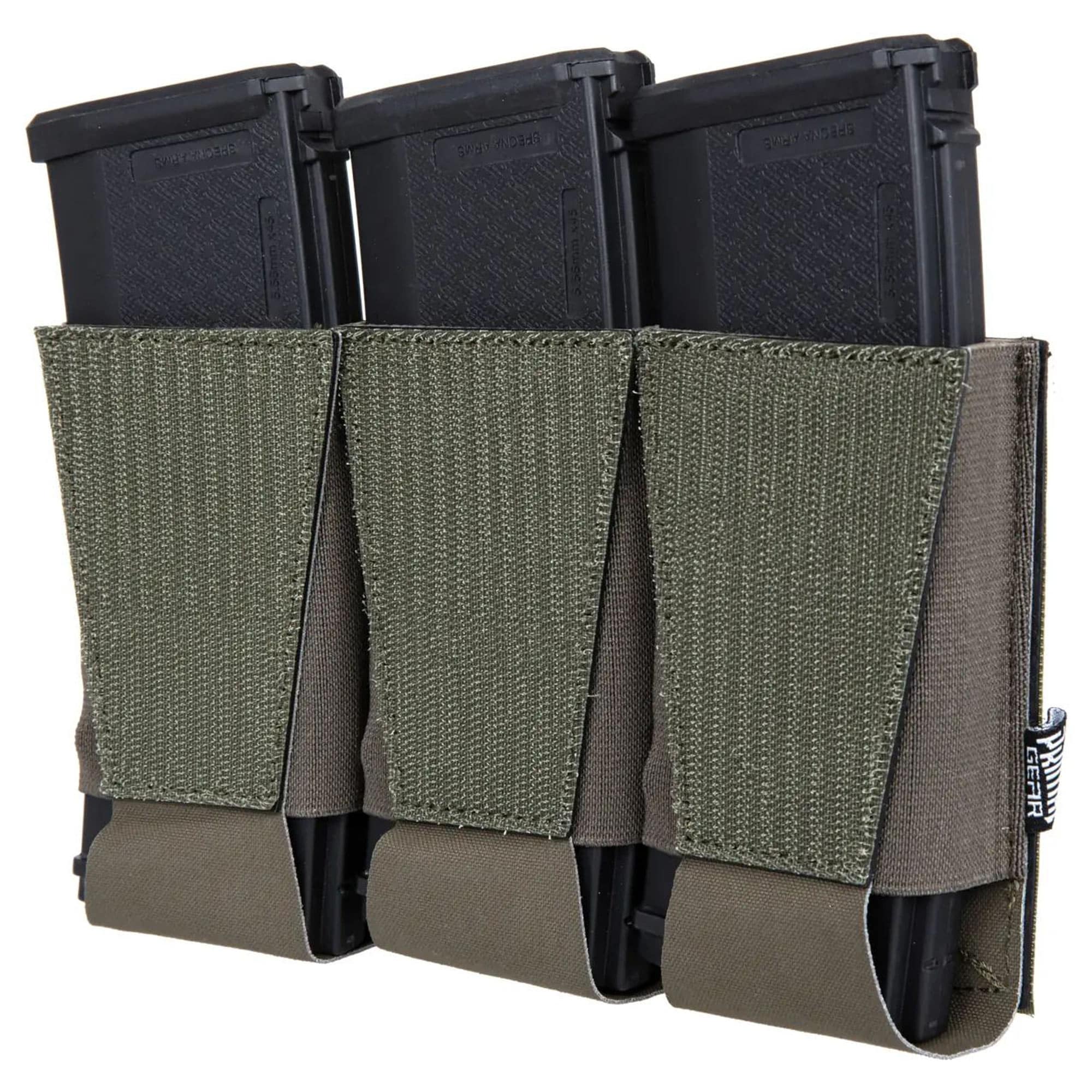 Primal Gear Triple pouch for large magazines - Ranger Green