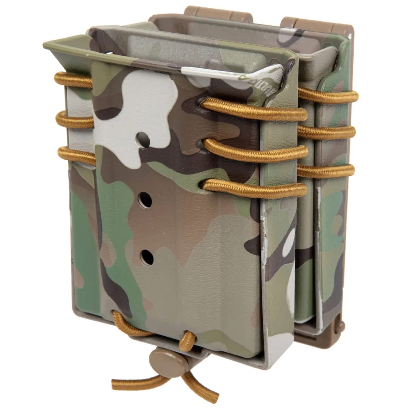 Wosport Urban Assault Quick Pull Double pouch for magazines - MultiCam